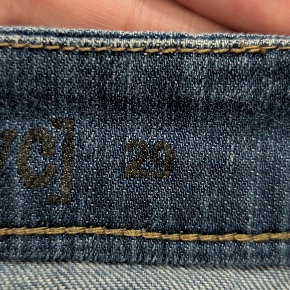BlankNYC Dark Wash Mid Rise Skinny Jeans, Size 29 - Picture 9 of 9